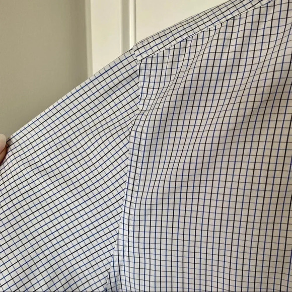 J. Crew Men’s Plaid 2Ply Button Up Dress Shirt LT - Picture 3 of 5